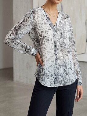 Snake Print Tunic/Blouse